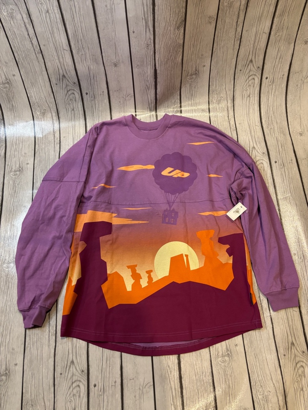 Disney Spirit Jersey Up Paradise Falls size medium new